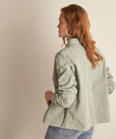 Romea jade corduroy artisan jacket PhotoZ | 1-2-3