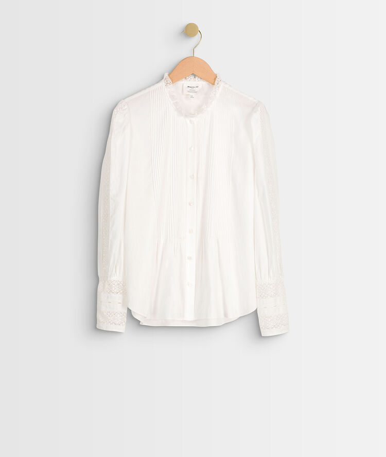 Jena lace blouse ecru.