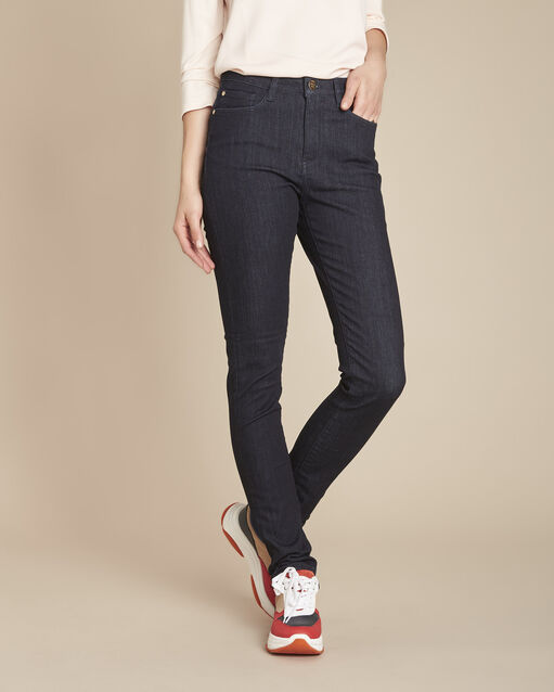 Suzy rinse slim jeans ice green.