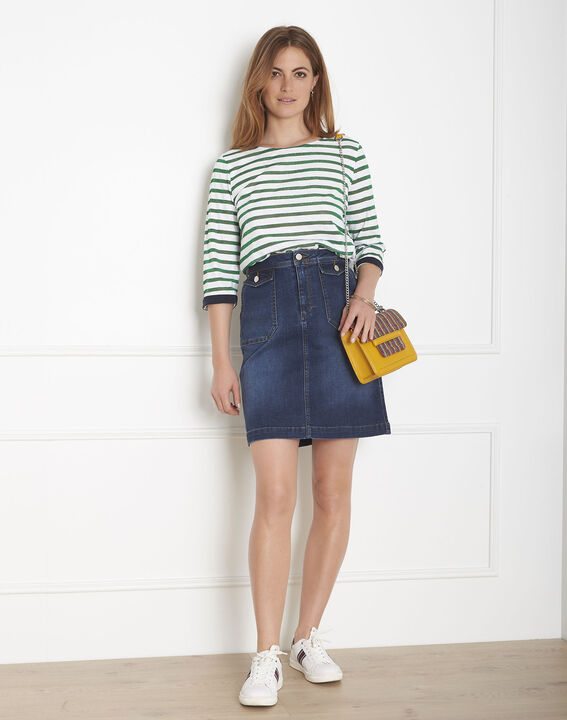 Payure sparkly green striped T-shirt | 1-2-3 Payure sparkly green striped T-shirt PhotoZ | 1-2-3