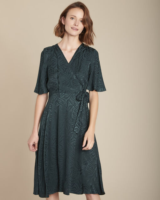 Roda cypress fluid jacquard dress (2) - Maison 123