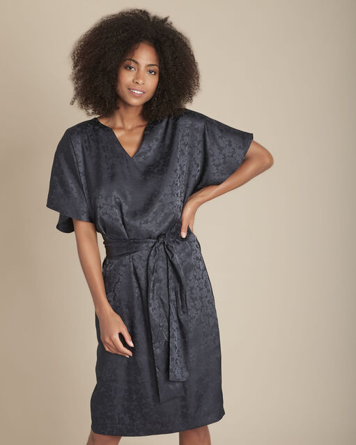 Romy belted jacquard dress (1) - Maison 123