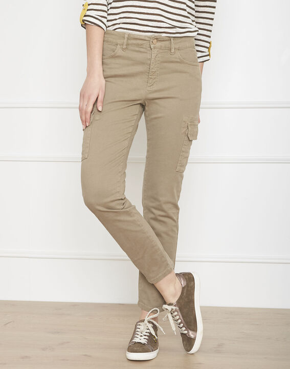 Carolina khaki cargo trousers | 1-2-3 Carolina khaki cargo trousers PhotoZ | 1-2-3