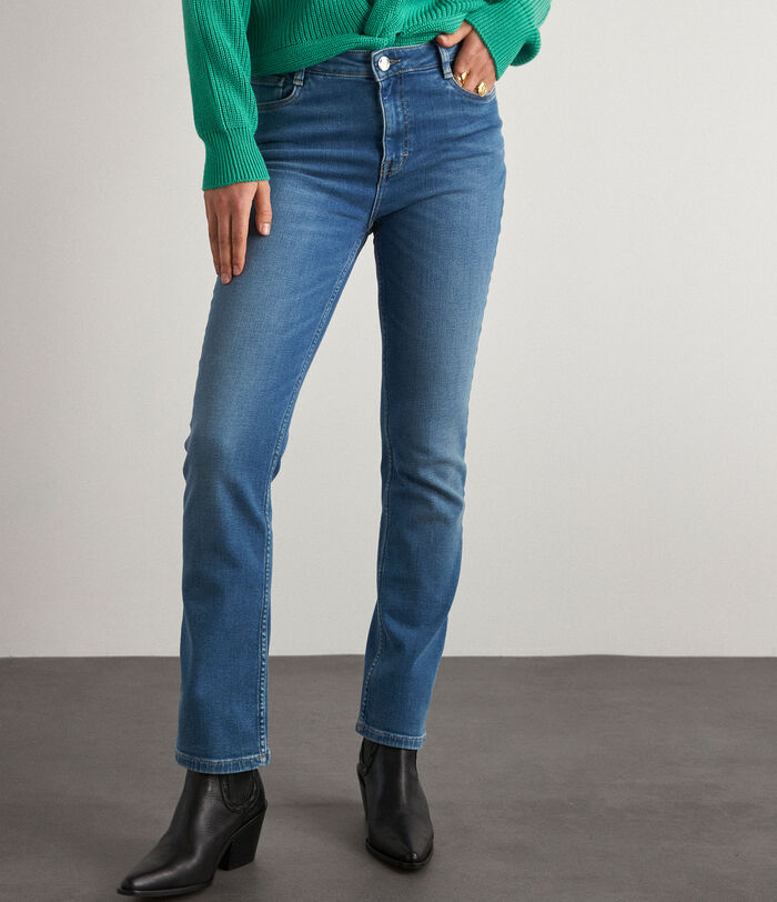 Sonia organic cotton straight-leg jeans PhotoZ | 1-2-3