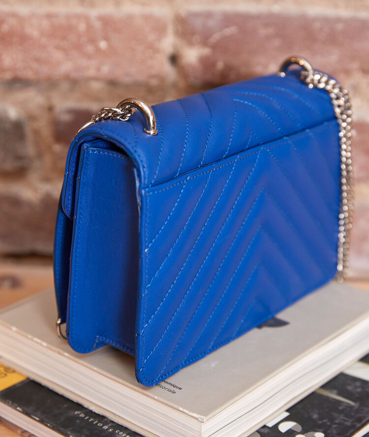 Mini 123 klein blue quilted bag bleu klein.