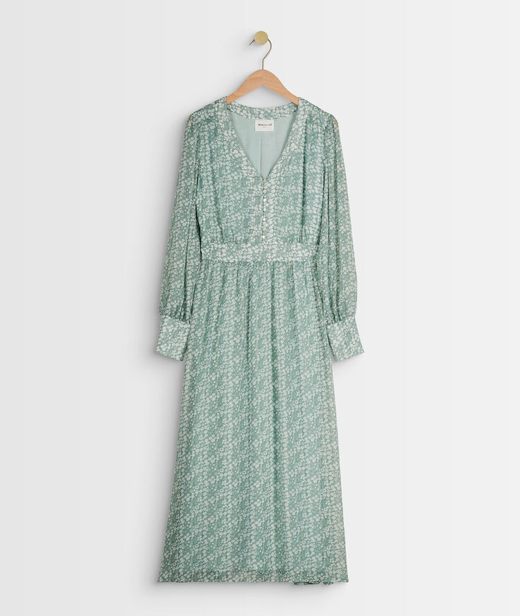 Nety long printed dress.