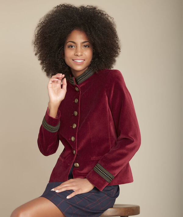 Bella velvet jacket | 1-2-3 Bella velvet jacket PhotoZ | 1-2-3