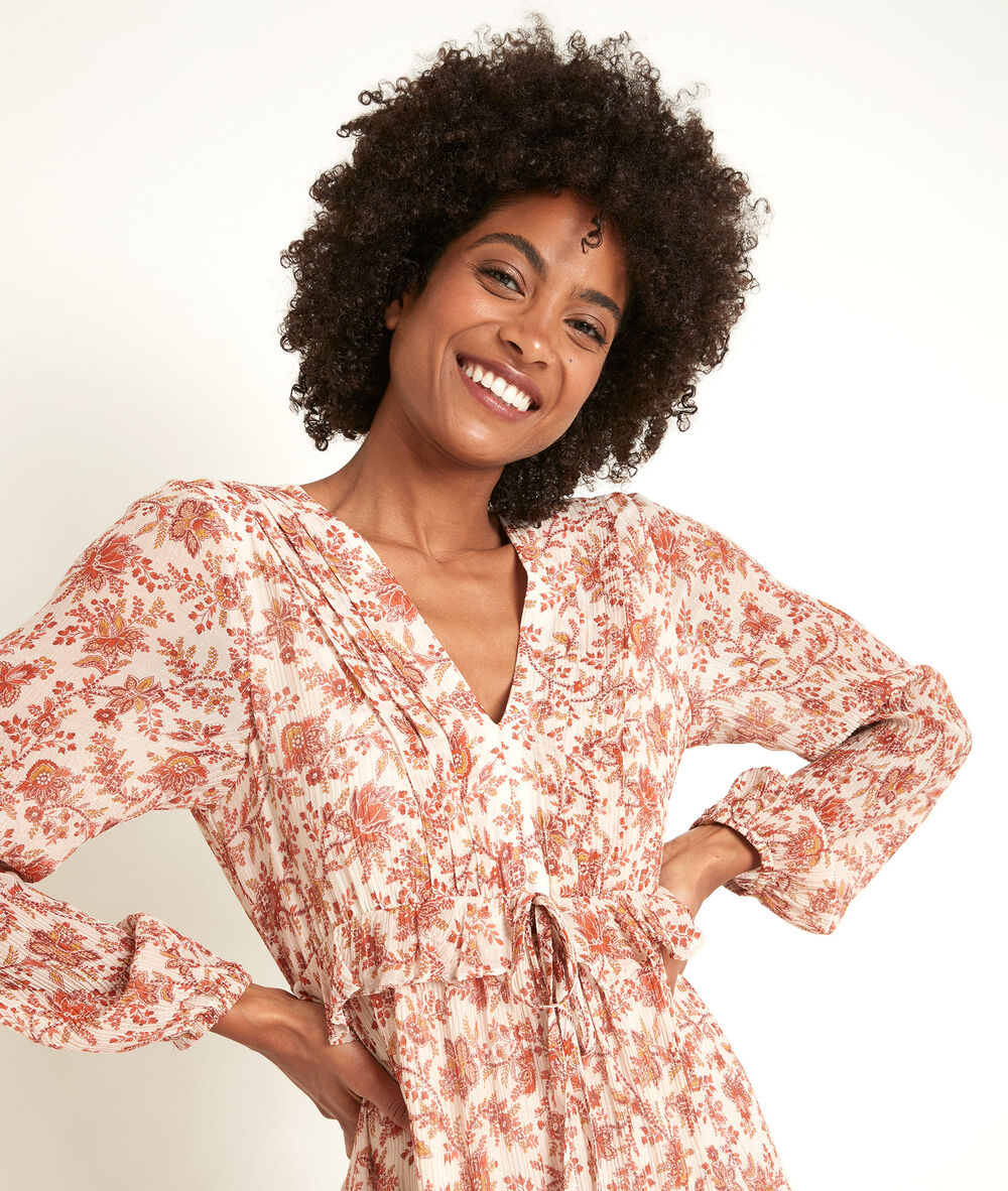 Nao printed maxi dress cannelle.