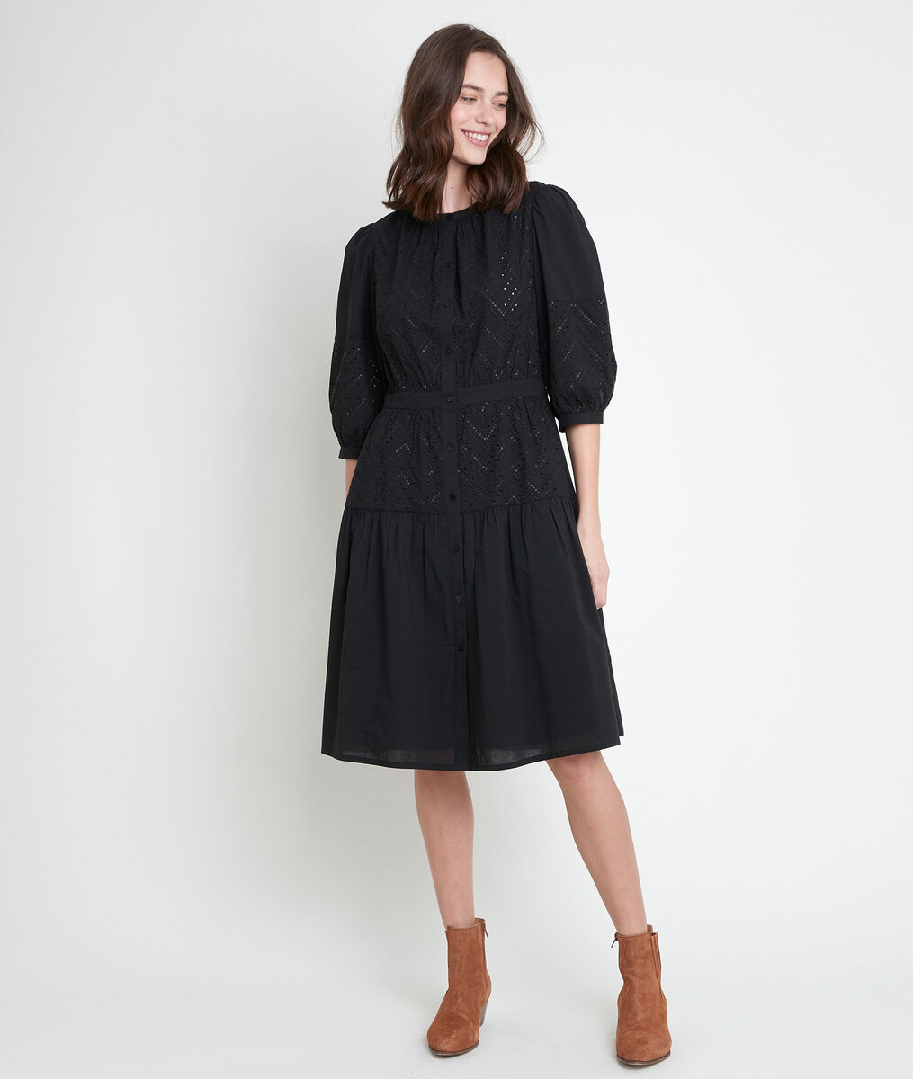 LATIFA embroidered black dress | 1-2-3 LATIFA embroidered black dress PhotoZ | 1-2-3