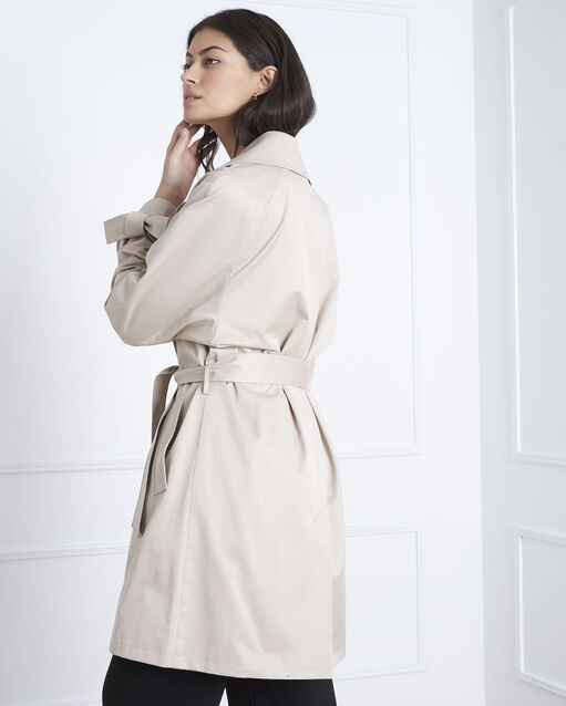 Dean tan trench coat light camel.