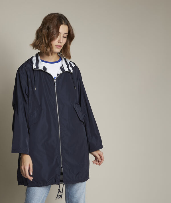 Fiona navy reversible parka | 1-2-3 Fiona navy reversible parka PhotoZ | 1-2-3