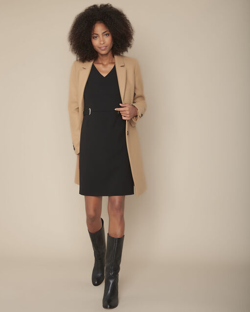 Idem black microfibre dress (2) - Maison 123