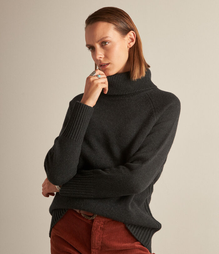 Blaise green responsible wool pullover	