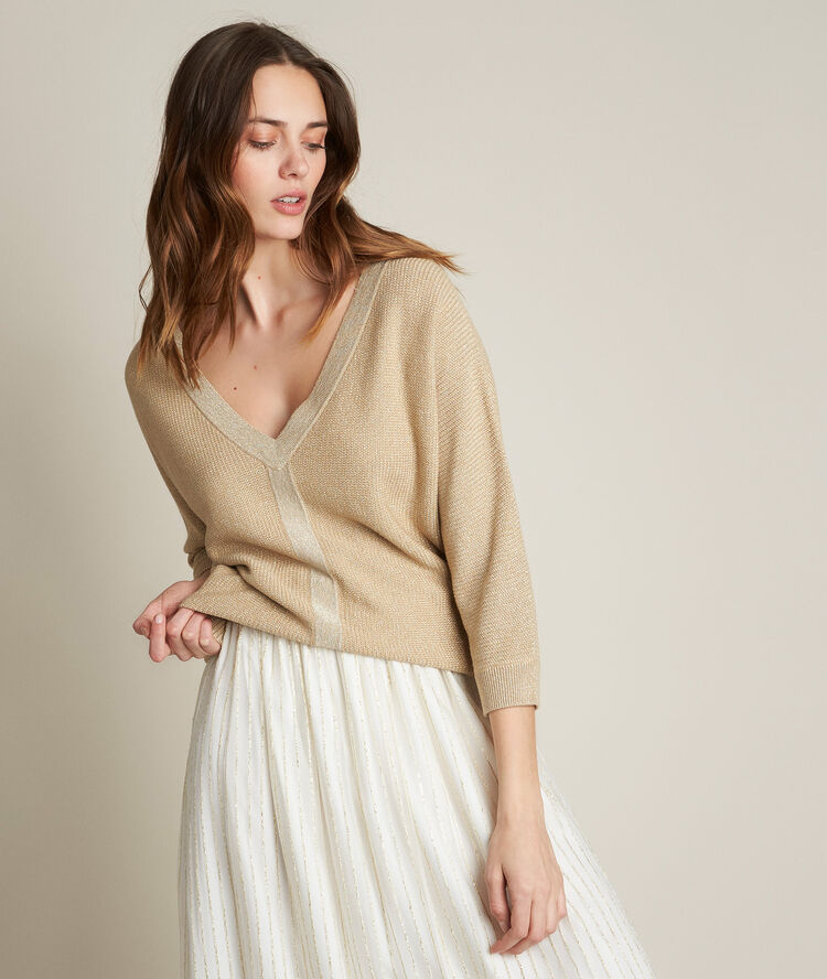 Diamond golden pullover white gold.