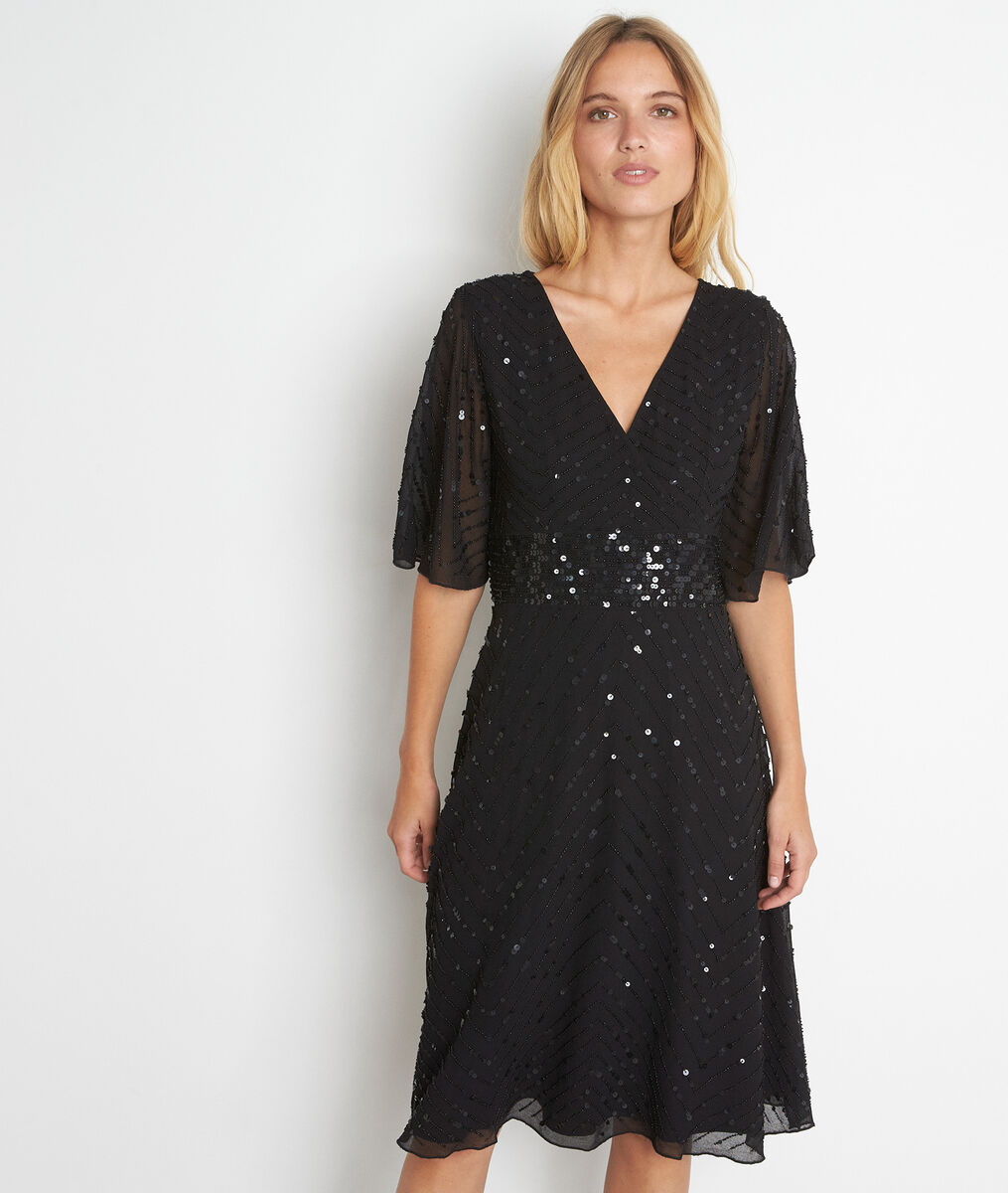Céleste fitted sequinned dress | 1-2-3 Céleste fitted sequinned dress PhotoZ | 1-2-3