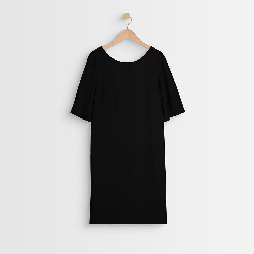 Celia straight black dress black.