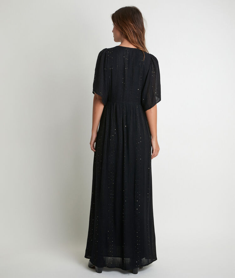 Noaki sequinned maxi dress.