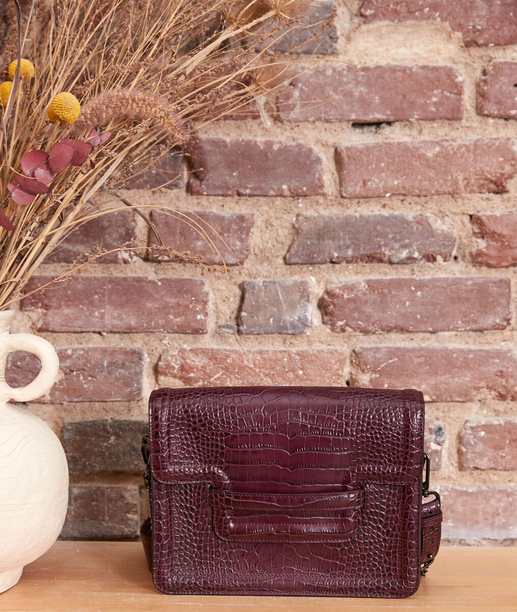 The 123 - Iconic garnet-coloured bag | 1-2-3 The 123 - Iconic garnet-coloured bag PhotoZ | 1-2-3