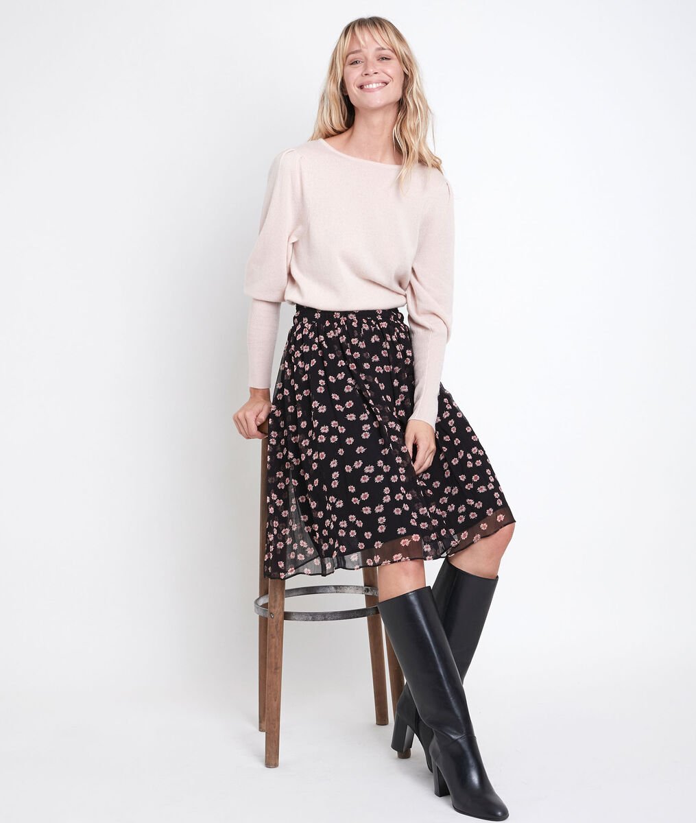 Ribambelle powder-coloured cashmere pullover | 1-2-3 Ribambelle powder-coloured cashmere pullover PhotoZ | 1-2-3
