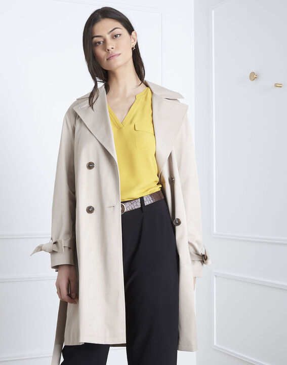Dean tan trench coat | 1-2-3 Dean tan trench coat PhotoZ | 1-2-3