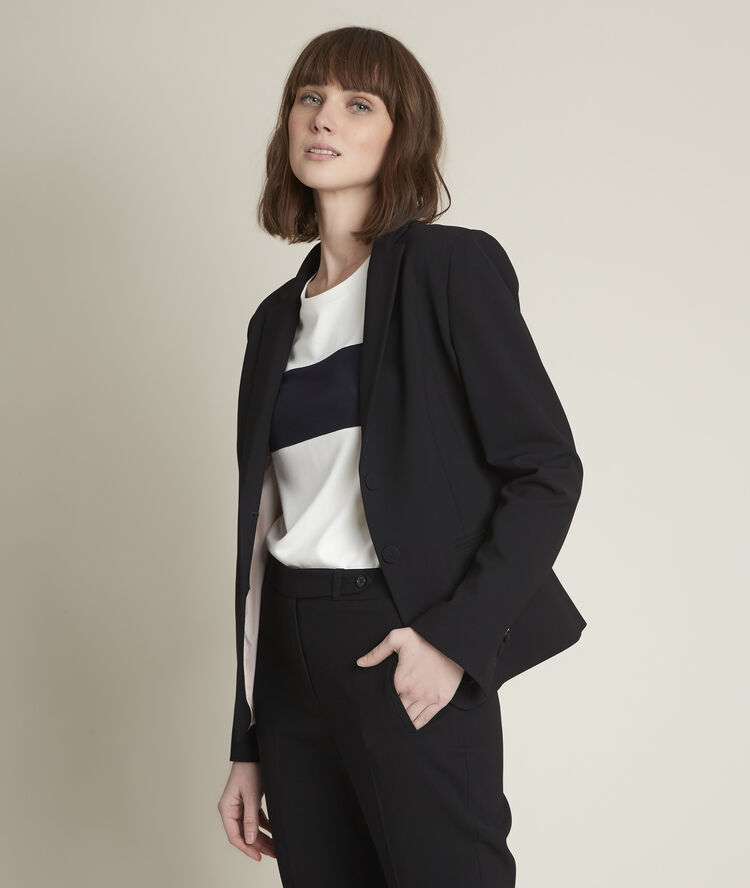 Rivage striped sweatshirt ecru.