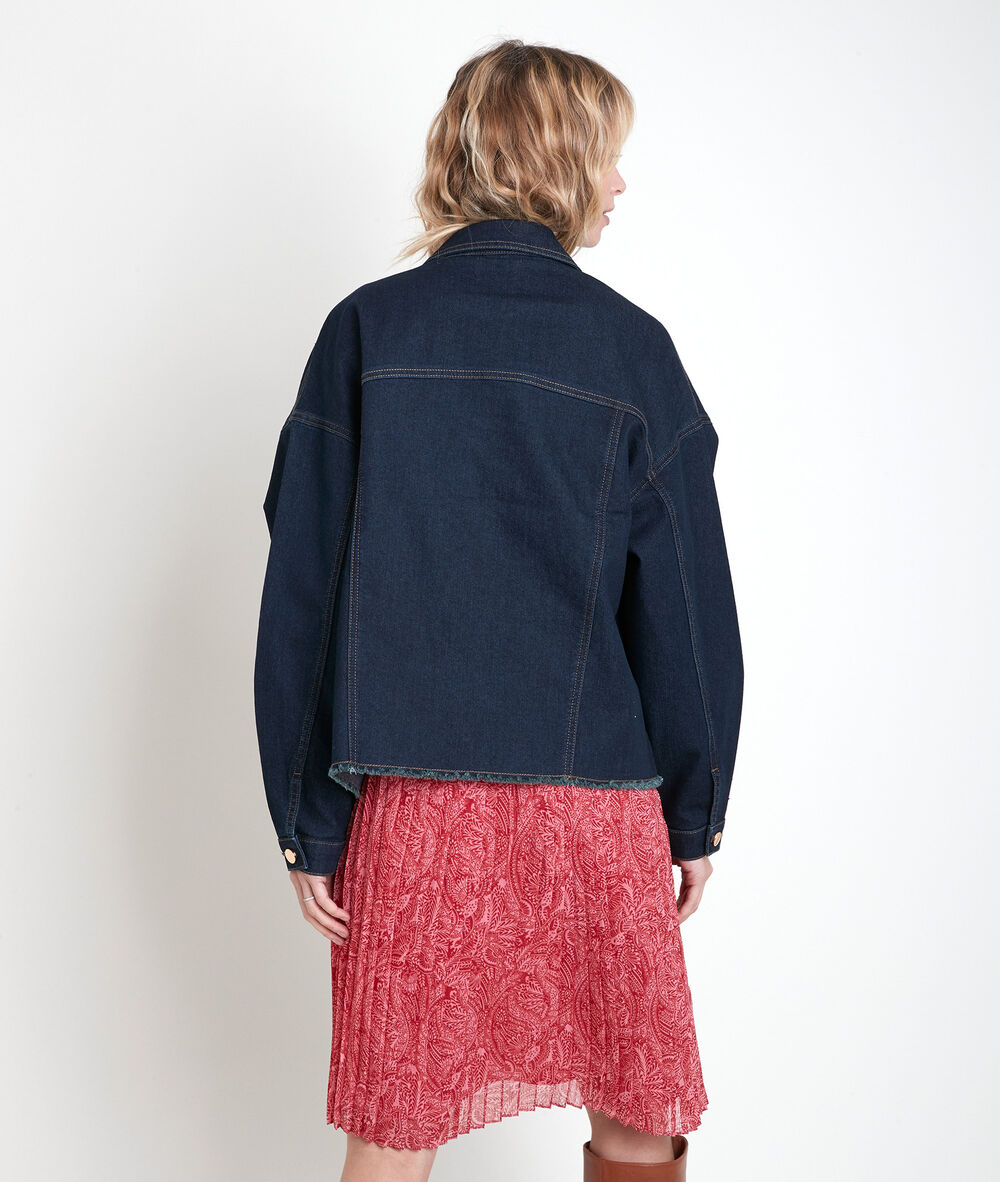 Pacha denim over-shirt rinse.