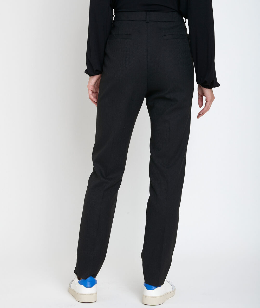 Harry fancy tapered-leg trousers noir.