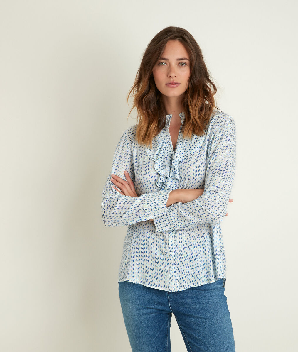 Judith printed blouse | 1-2-3 Judith printed blouse PhotoZ | 1-2-3