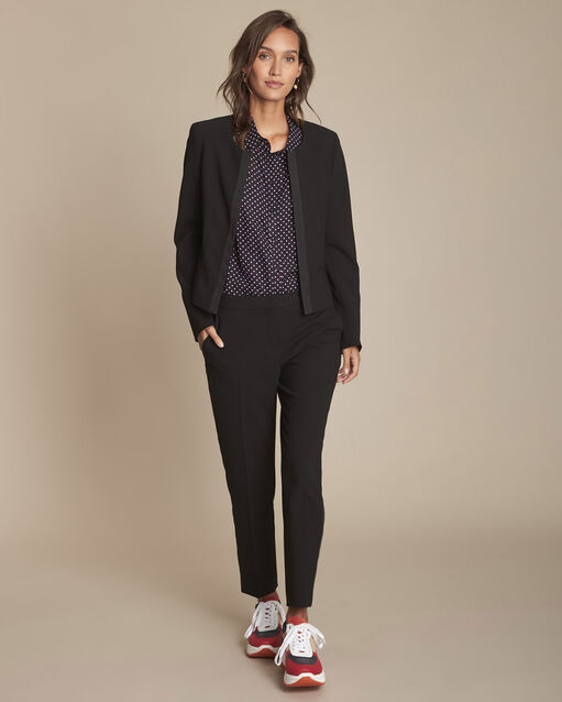 Manille navy polka dot print shirt (2) - Maison 123