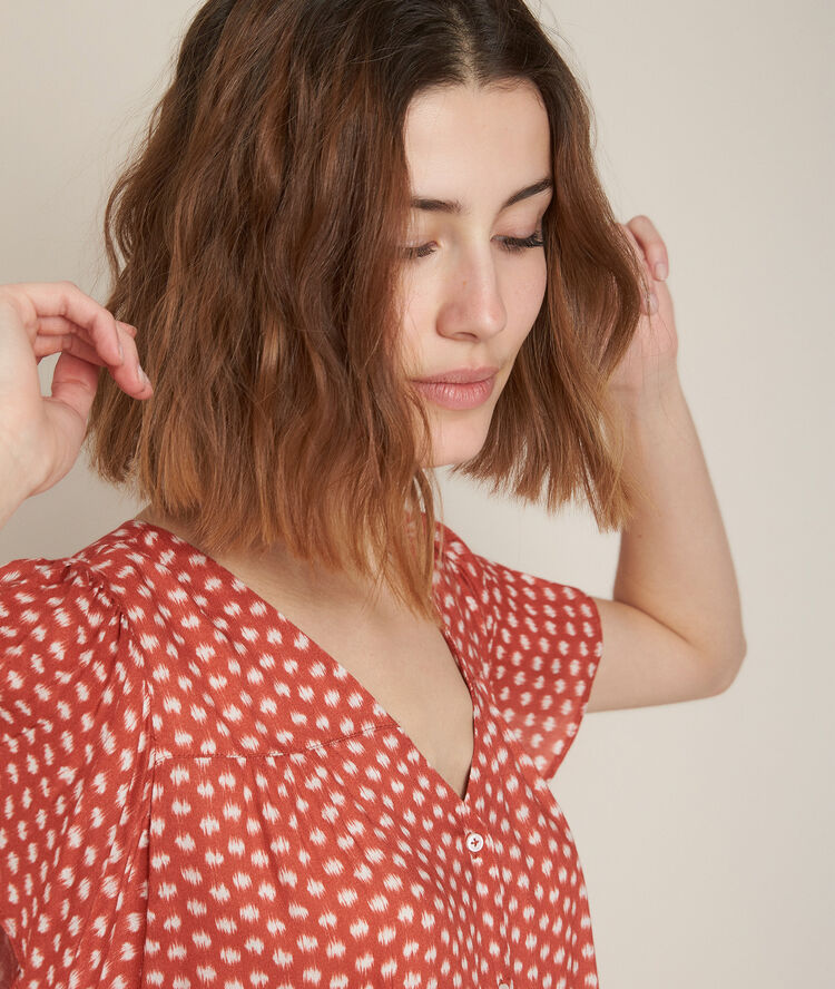 Elou printed blouse tile.