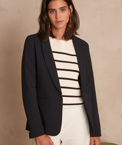 Reine navy blue tailored jacket PhotoZ | 1-2-3