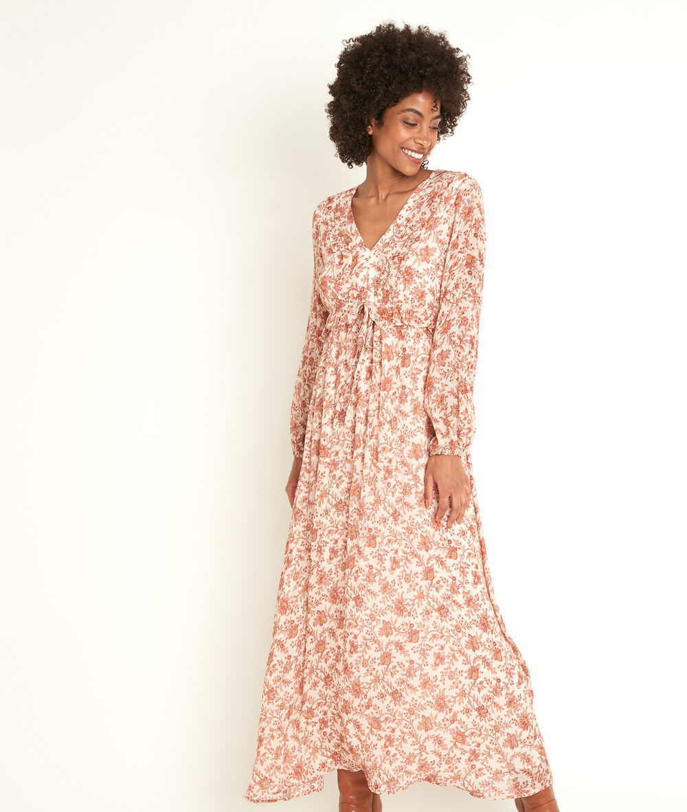Nao printed maxi dress cannelle.