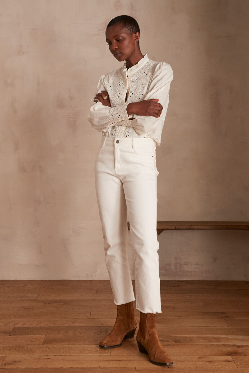 Patience raw cut straight-leg jeans | 1-2-3 Patience raw cut straight-leg jeans PhotoZ | 1-2-3