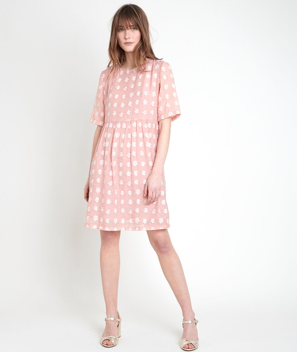 CHAIMA embroidered pink dress | 1-2-3 CHAIMA embroidered pink dress PhotoZ | 1-2-3