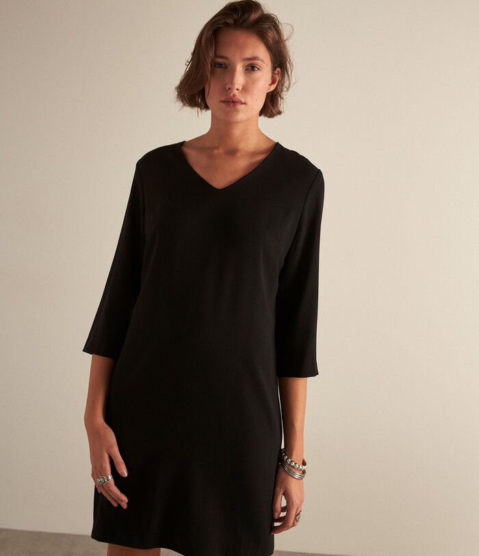 Sienna short black dress