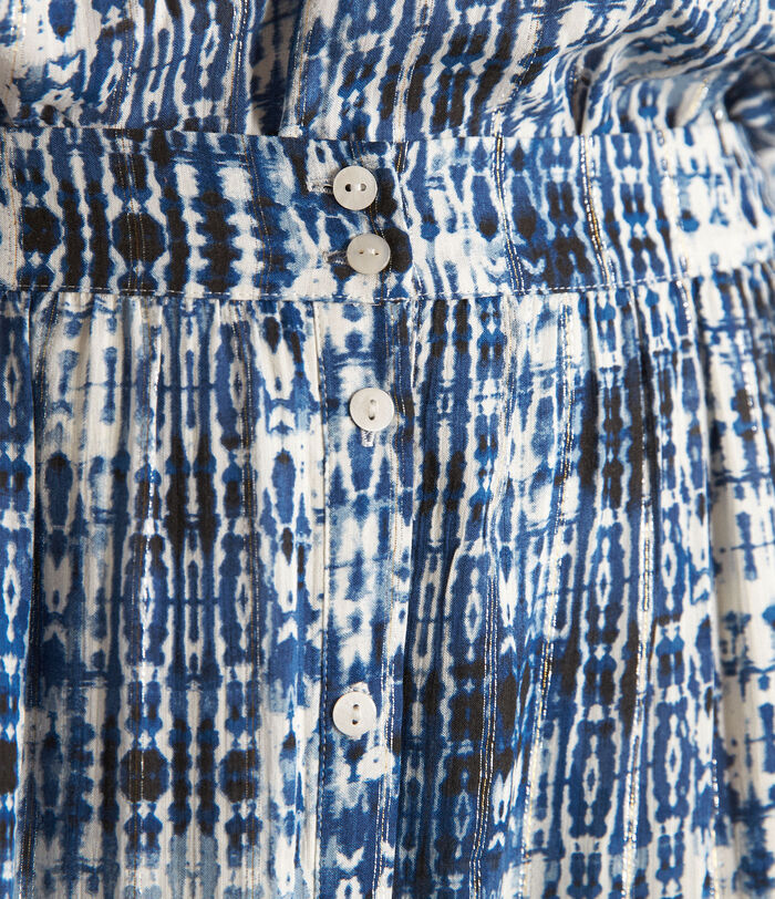Dakota tie-dye-print skirt PhotoZ | 1-2-3