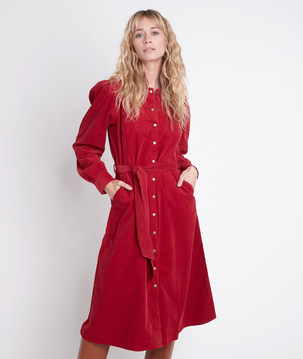 LAURA red velvet dress | 1-2-3 LAURA red velvet dress PhotoZ | 1-2-3