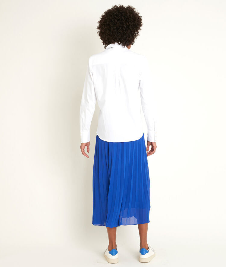 Jessy poplin shirt ecru.