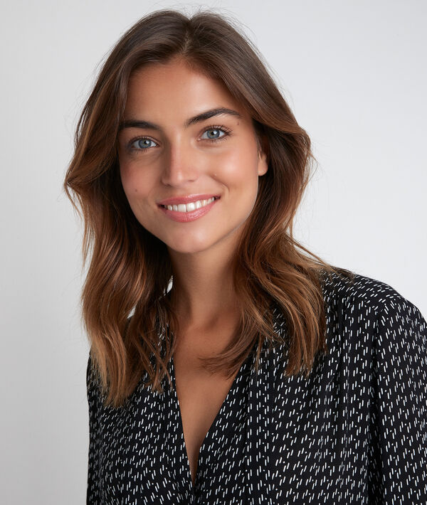Joly printed pussybow blouse | 1-2-3 Joly printed pussybow blouse PhotoZ | 1-2-3