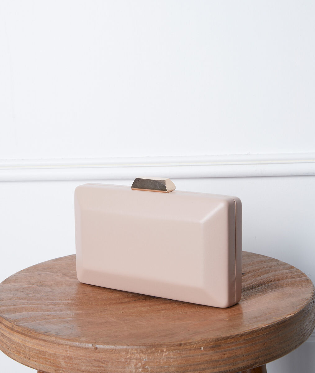 Daphné powder pink clutch bag | 1-2-3 Daphné powder pink clutch bag PhotoZ | 1-2-3