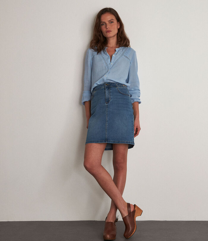 Angelique denim skirt PhotoZ | 1-2-3