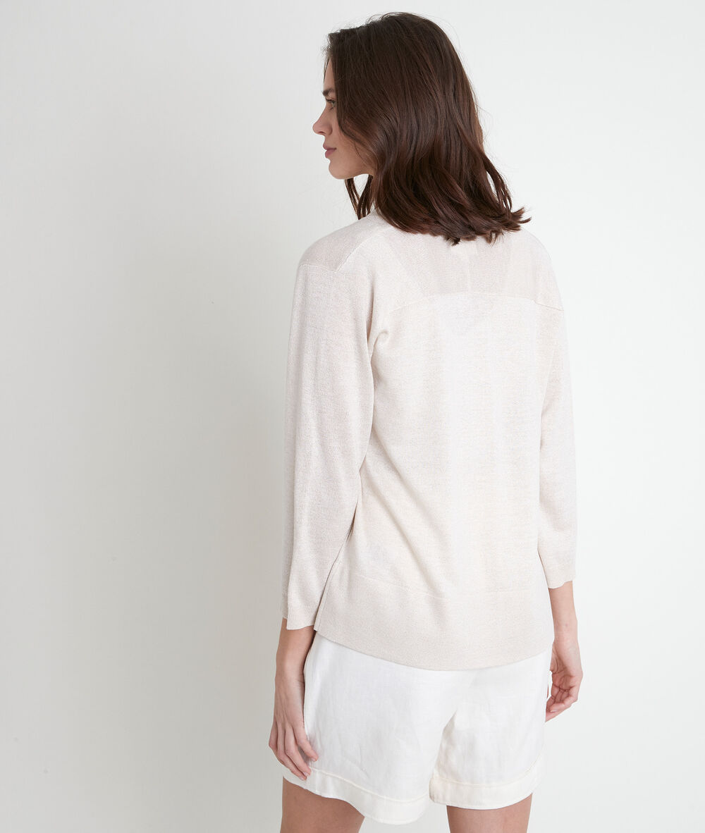 Alizee bis fine golden cardigan or.