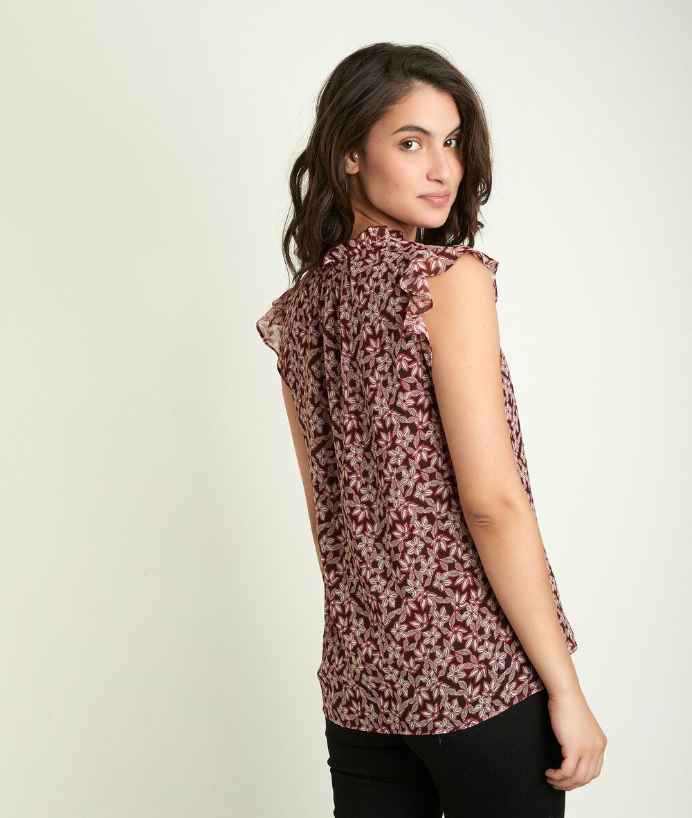 Emmanuelle Printed Blouse Women Maison 123