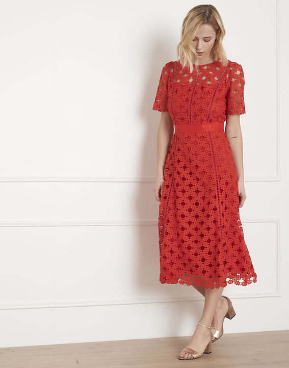 Heaven red lace dress | 1-2-3 Heaven red lace dress PhotoZ | 1-2-3