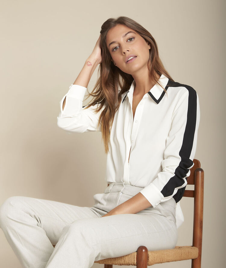 Margot white shirt ecru.
