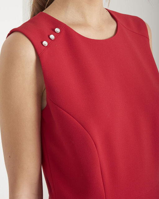 Hacena red dance dress red.