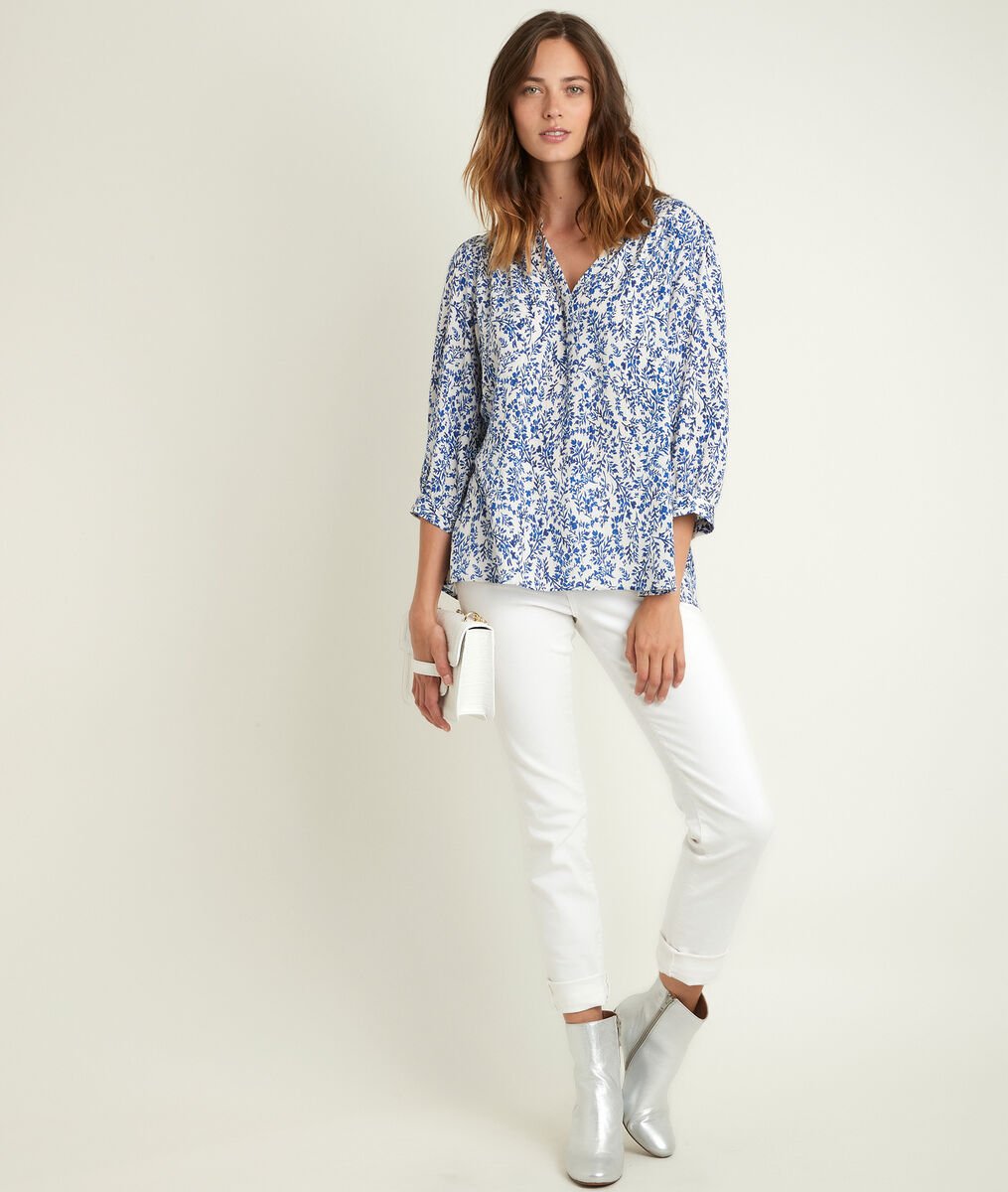 Elsa bis printed blouse | 1-2-3 Elsa bis printed blouse PhotoZ | 1-2-3