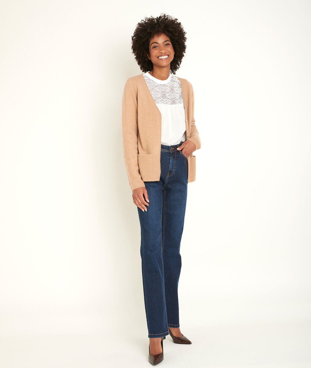Robin havana cashmere cardigan | 1-2-3 Robin havana cashmere cardigan PhotoZ | 1-2-3