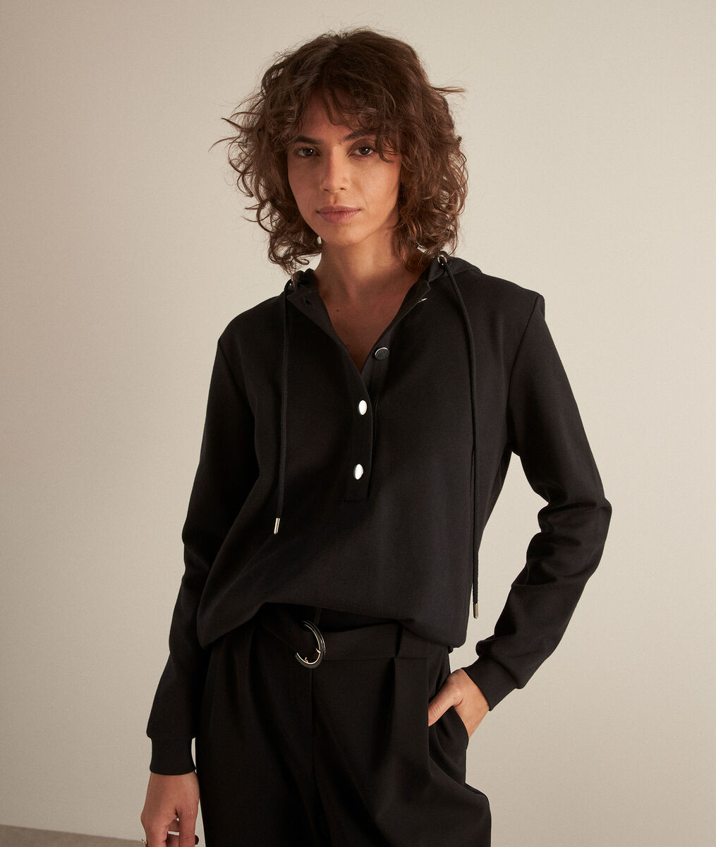 IGLOO black sweatshirt | 1-2-3 IGLOO black sweatshirt PhotoZ | 1-2-3