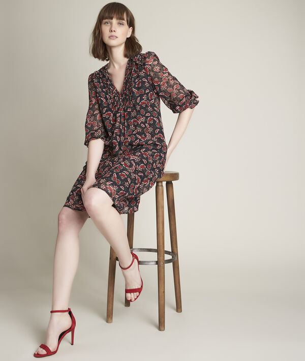 Claudia short printed dress | 1-2-3 Claudia short printed dress PhotoZ | 1-2-3